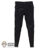 Pants: DamToys Mens Black Textured Trousers