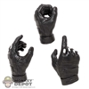 Hands: DamToys Mens 3 Piece Tactical Molded Gloved Hands