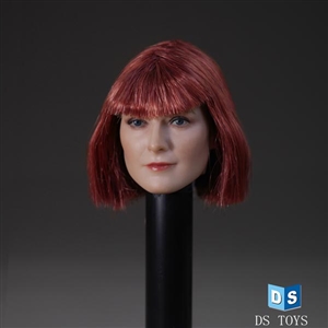 Head: DS Toys Female Head with Short Red Hair (DS-D006)