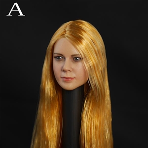 Head: DS Toys Female Head with Long Blonde Hair (DS-D003A)