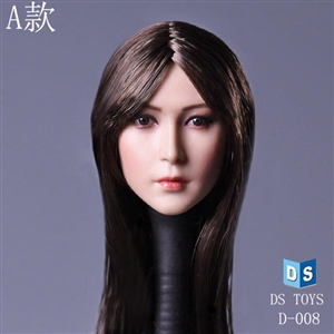 Head: DS Toys Female Head w/Black Hair (DS-D008A)