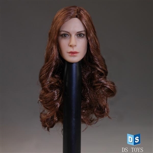 Head: DS Toys Female Head with Long Curley Hair (DS-D007)