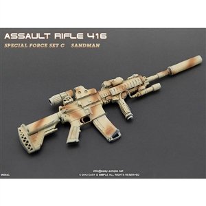 Easy & Simple Assault Rifle 416 Special Force Set Sandman (06002C)