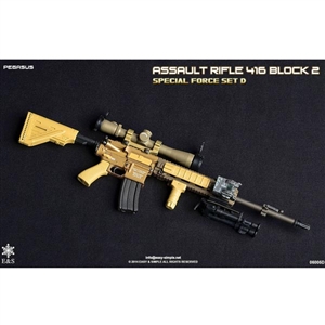 Rifle Set: Easy & Simple 416 Block 2 Set D Pegasus (06005D)