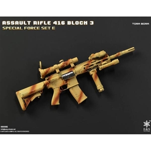 Rifle Set: Easy & Simple HK416 Assault Rifle Set Tora Bora (06008E)