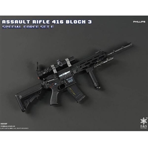 Rifle Set: Easy & Simple HK416 Assault Rifle Set Phillips (06008F)