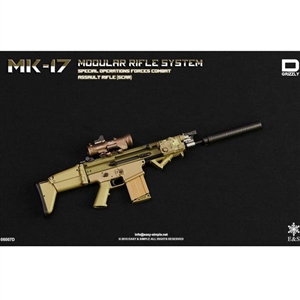 Rifle Set: Easy & Simple MK17 Modular Rifle System Grizzly (06007D)