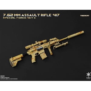 Rifle Set: Easy & Simple 7.62mm Assault Rifle 417 Tigercat (06009C)