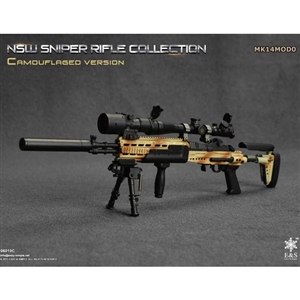 Rifle Set: Easy & Simple NSW Sniper Rifle MK14MOD0 (ES-06010-CD)