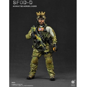 Boxed Figure: Easy & Simple SFOD-D Assault Squadron Leader (26003)