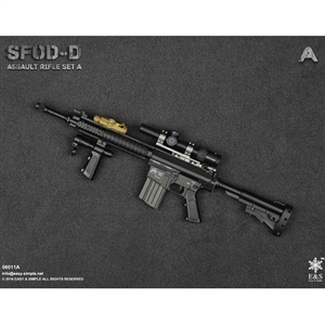 Rifle Set: Easy & Simple SFOD-D Assault Rifle Set A (ES-06011A)