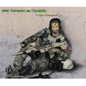 Boxed Figure: E&S Army SFG Veteran with Prosthetic Limb "Dragoon" (26011)