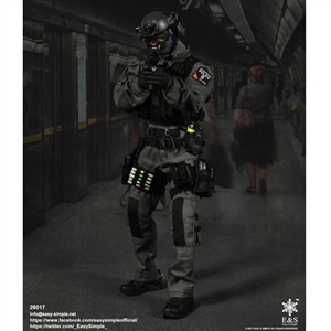 Boxed Figure: E&S British Metropolitan Police Service Specialist Firearms Command (SCO19) (ES-26017)