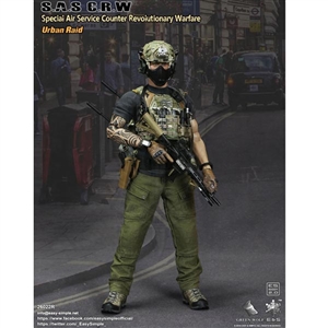 Boxed Figure: E&S S.A.S Counter Revolutionary Warfare Urban Raid (ES-26022R)