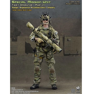 Boxed Figure: E&S Tier 1 SMU Part VII Ranger Regimental Reconnaissance Company (ES-26026CV)