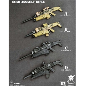Rifle Set: E&S SCAR Assault Rifle (GA0003)
