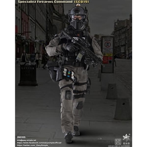 Easy Simple British Specialist Firearms Command SCO19 (Urban Tactical Version) (ES-26035S)