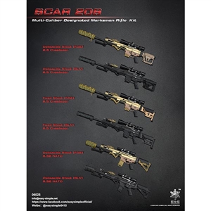 Accessory Set: ES SCAR 20S Multi Caliber DMR Kit (ES-06025)