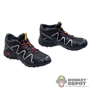 Boots: Easy & Simple Salomon Hiking Shoes (No ankle pegs)