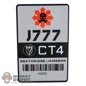 Card: Easy & Simple 1/1 Scale J 777 CAC Card