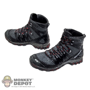 Boots: Easy & Simple Molded Salomon Hiking Boots (No ankle pegs)