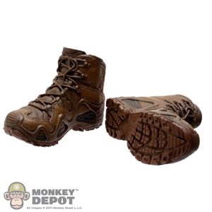 Boots: Easy & Simple Brown Molded Tactical Boots