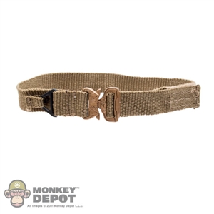 Belt: Easy & Simple Rigger's Belt w/Gold Buckle
