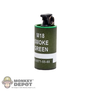 Grenade: Easy & Simple M18 Green Smoke Grenade
