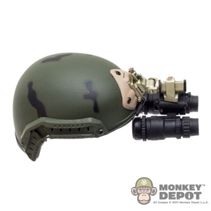Helmet: Easy & Simple Maritime Ballistic w/PVS-15 NVG Wilcox Amber Filter