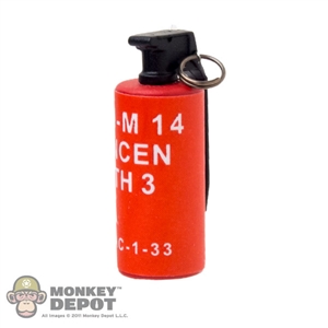 Grenade: Easy & Simple Red Incendiary Grenade