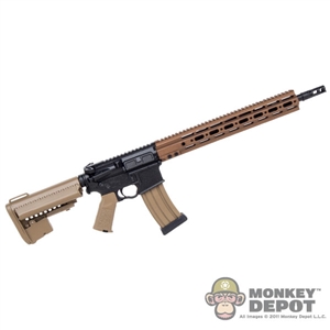 Rifle: Easy & Simple AR-15 Assault Rifle w/Super Modular Rail System 15"