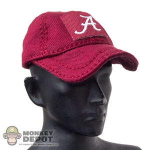 Hat: Easy & Simple Crimson Ballcap