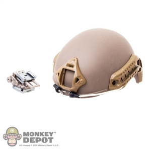 Helmet: Easy & Simple FAST Ballistic w/Wilcox NVG Mount & Core Ops Shroud