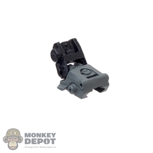 Sight: Easy & Simple Two Toned Backup Rear Folding Sight