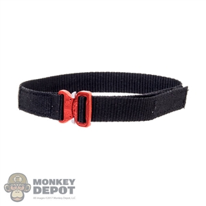 Belt: Easy & Simple Black & Red Cobra Belt