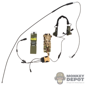 Radio: Easy & Simple PRC-152 w/Folding Antenna, Headset, ACR Adaptor & Pouch