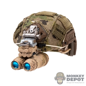 Helmet: Easy & Simple FAST Ballistic Maritime Cut w/L4G24 NVG Mount & AN/PVS-15 NVG