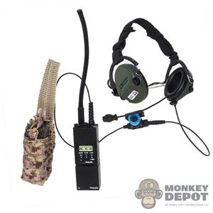 Radio: Easy & Simple PRC-152 w/Dominator Tactical Headset & Pouch