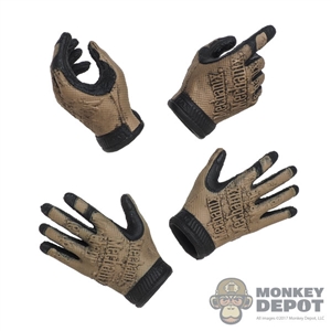 Hands: Easy & Simple Two Toned Molded Tactical Gloved Hands