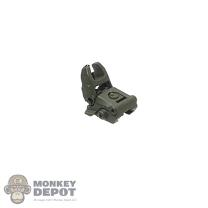 Sight: Easy & Simple Green Backup Front Folding Sight