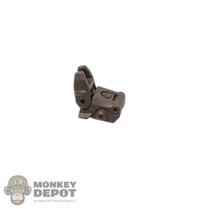 Sight: Easy & Simple Brown Backup Front Folding Sight