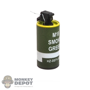 Grenade: Easy & Simple M18 Smoke Grenade Green