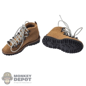 Boots: Easy & Simple Mens Tan Mountain Light Boots