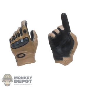 Hands: Easy & Simple Mens Molded Assault Gloves