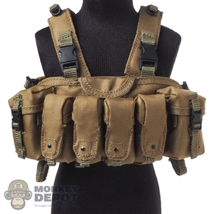 Vest: Easy & Simple Mens OD Green Chest Rig