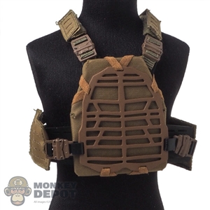 Vest: Easy & Simple Mens Plate Flame Modular Vest