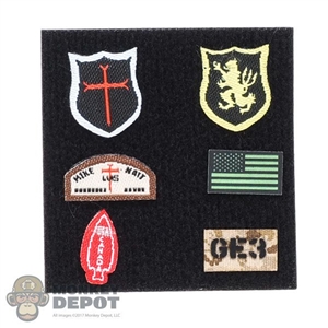 Insignia: Easy & Simple Special Mission Unit Part X Frozen Night Assault Patch Set