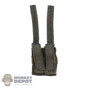 Pouch: Easy & Simple Green Double Pistol Mag Pouch