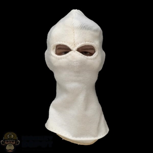 Mask: Easy & Simple White Balaclava