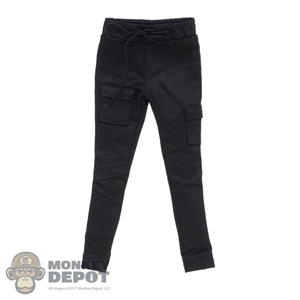Pants: Easy Simple Female Black Pants (Slimmer Fit)